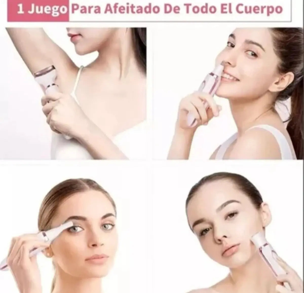 Depiladora 5 En 1