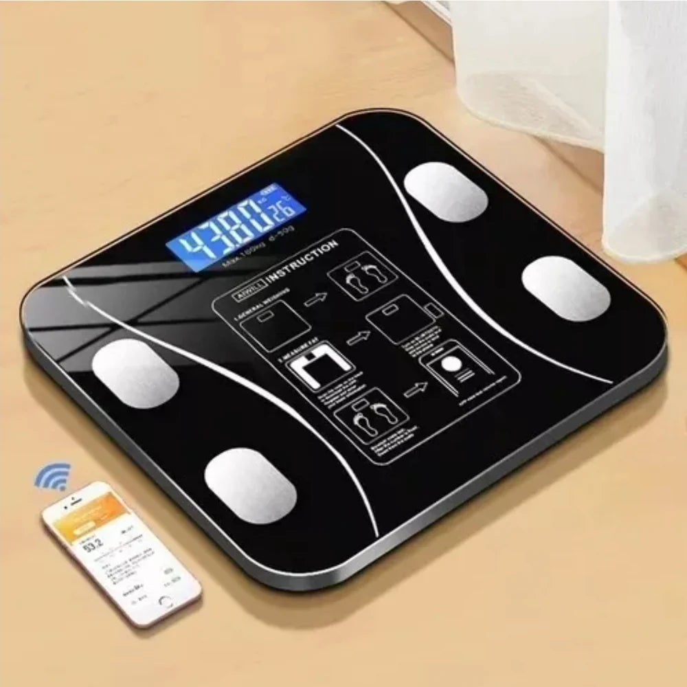 Balanza Bascula Digital Con Bluetooth