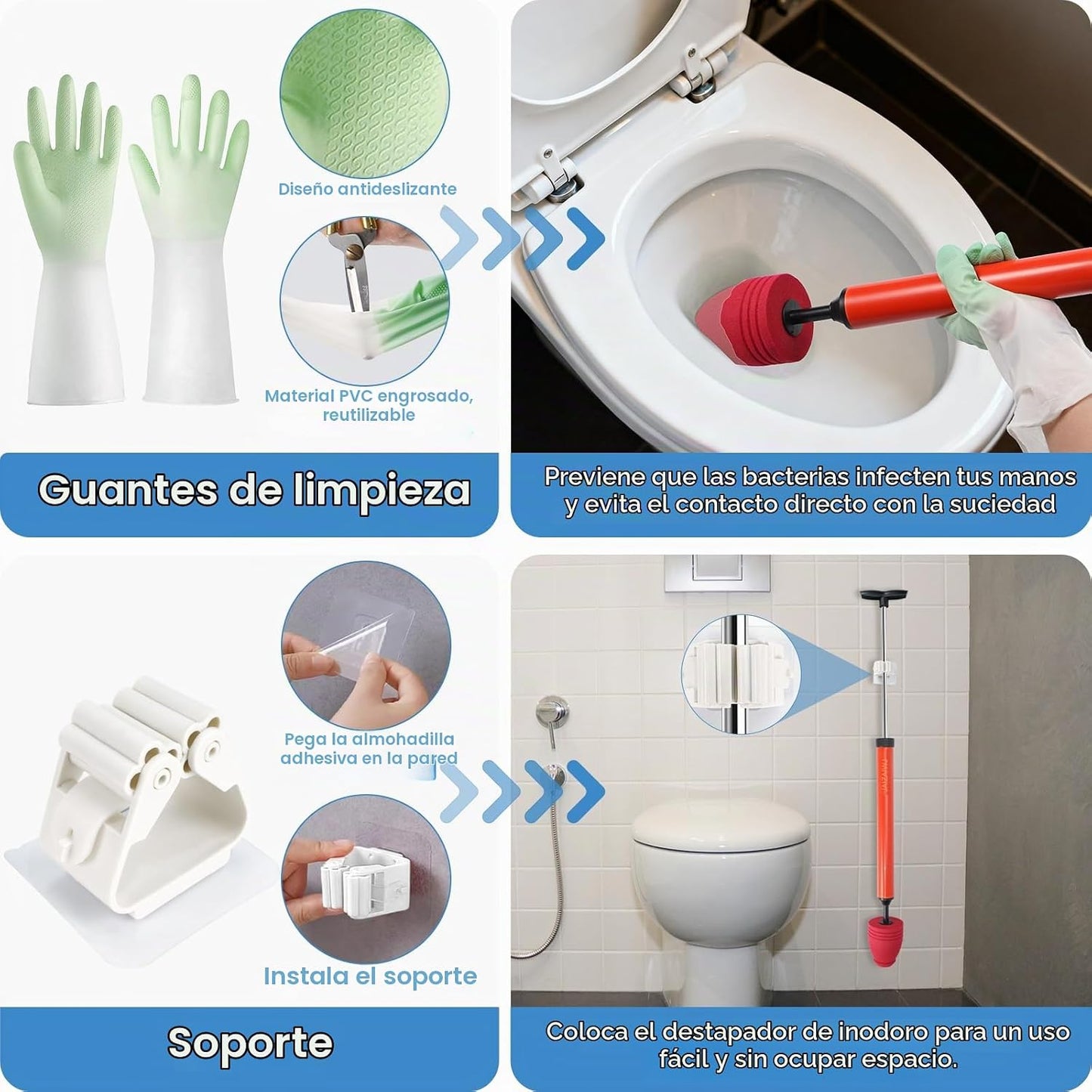 Destapa Inodoros Y Drenajes A Presion